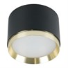 Светильник потолочный Feron Barrel DUET HL459 12W, 230V,GX53, черный + золото IP20 - фото 94367