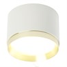 Светильник потолочный Feron Barrel DUET HL459  12W, 230V,GX53, белый + золото IP20 - фото 94375
