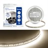 Светодиодная LED лента Feron LS502, 180SMD(2835)/м 16Вт/м 24V 5000*10*1.22мм 4000К - фото 94653