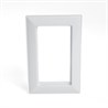 Рамка  2-местная (без перемычки),  пластик, STEKKER, PFR00-7012-01, серия Катрин, белый - фото 94805
