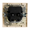 Розетка 1-местная с/з STEKKER, PST16-9016-02, 250В, 16А с USB+ type C, серия Эрна, слоновая кость - фото 95898