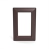 Рамка  2-местная (без перемычки),  пластик, STEKKER, PFR00-7012-04, серия Катрин, шоколад - фото 97432