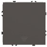 Выключатель 1-кл.самовозвр. (механизм), STEKKER, 250В, 10А, серия Эмили, RSW10-5112-09, антрацит, soft touch - фото 97477