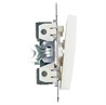 Переключатель 1-клавишный (механизм), STEKKER GLS10-7105-01, 250V, 10А, серия Катрин, белый - фото 98226