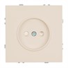Розетка 1-местная с защитной шторкой (механизм), STEKKER, б/з, 250В, 16А, серия Эмили, RST16-5109-08, кашемир, soft touch - фото 99161