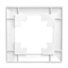 Рамка STEKKER, PFR00-7001-01 1-местная, серия Катрин, белый - фото 99223