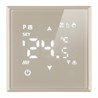 Терморегулятор Wi-Fi (механизм), STEKKER, 250В, 3500Вт, серия Эмили, RSW00-5119-08, кашемир, soft touch - фото 99615