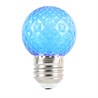 Лампа светодиодная Feron LB-385 Шарик синий прозрачный E27 1W 230V - фото 99632
