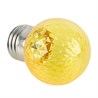 Лампа светодиодная Feron LB-385 Шарик желтый прозрачный E27 1W 230V - фото 99641