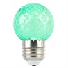 Лампа светодиодная Feron LB-385 Шарик зеленый прозрачный E27 1W 230V - фото 99645