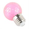 Лампа светодиодная Feron LB-385 Шарик розовый прозрачный E27 1W 230V - фото 99668