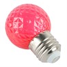 Лампа светодиодная Feron LB-385 Шарик красный прозрачный E27 1W 230V - фото 99674