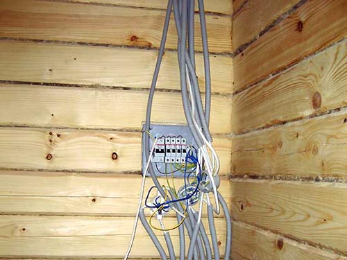 Строительные нормы и правила электропроводки в деревянном доме